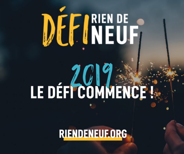 Résultat de recherche d'images pour "Défi « Rien de neuf » 2019"