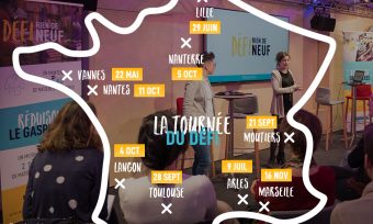 Carte de la tournée